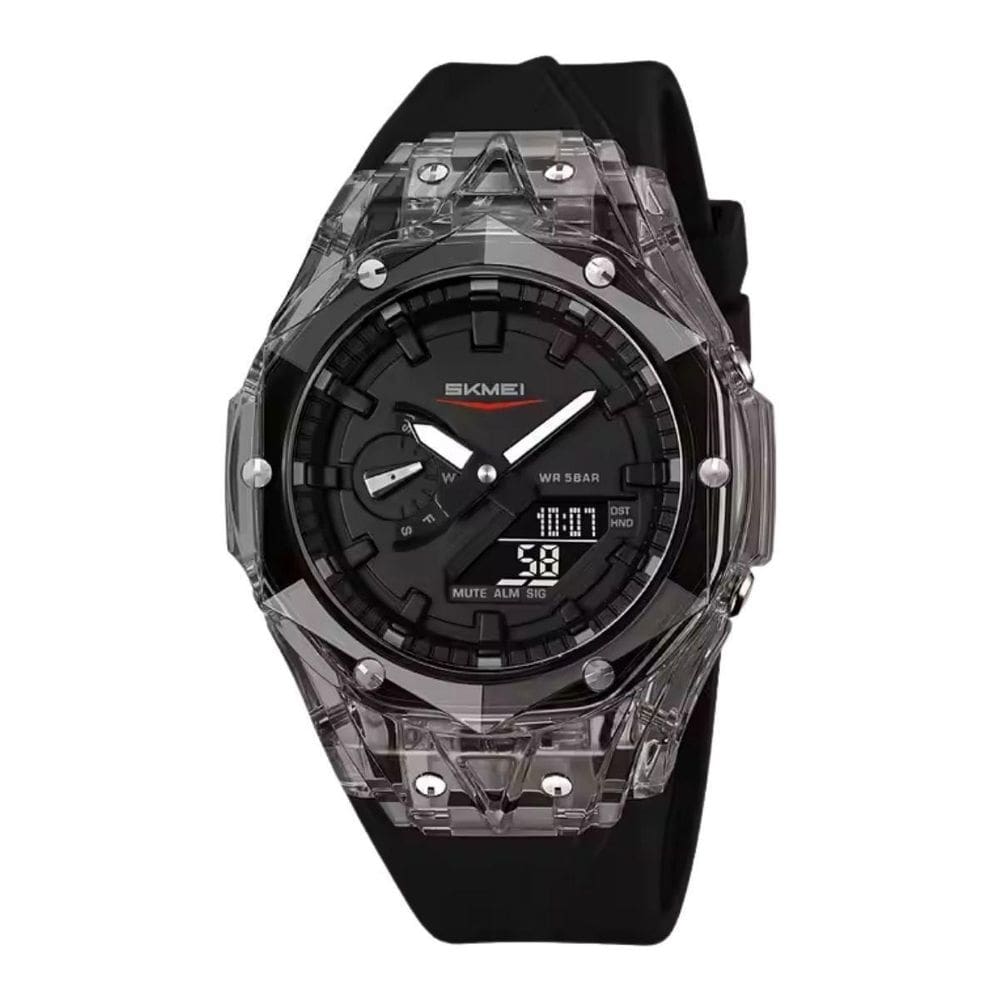 Relógio Masculino Skmei Anadigi 2411 Preto