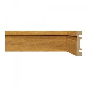 Kit Rodapé de MDF 20 Barras Frisadas de 7cm x 2,40m Rende 48 Metros Moldufama Turim