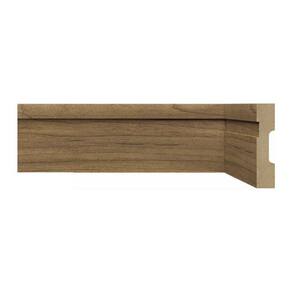 Kit Rodapé de MDF 30 Barras Frisadas de 7cm x 2,40 Rende 72 Metros Moldufama Imbuia