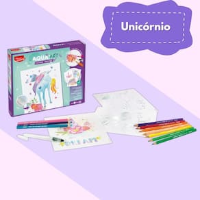 Kit De Pintura Aquarelável Aqua`Art Maped Magico