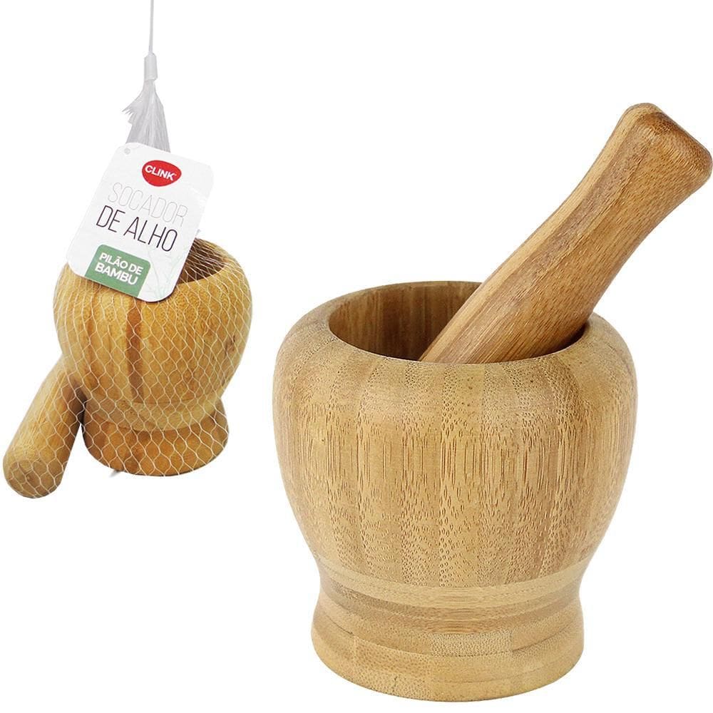 Pilao Com Socador De Bambu Na Rede