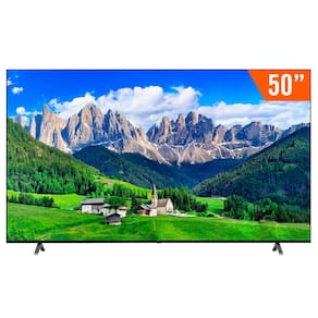 Smart TV LED 50" Ultra HD 4K LG 50UT801C0SA ThinQ AI HDR10 3 HDMI 2 USB Wi-Fi Bluetooth