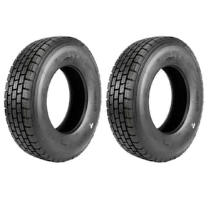 Kit 2 Pneus 275/80R22.5 Borrachudo 18 Lonas 149/146L Robusto B4 Xbri