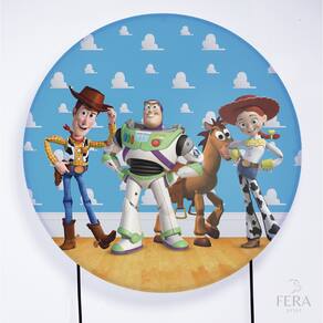 Painel Decorativo para Festa 1,80x1,80 metros Vesti Fácil com Elástico Toy Story - Fera Print