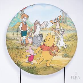 Painel Decorativo para Festa 1,80x1,80 metros Vesti Fácil com Elástico Ursinhos Carinhosos - Fera Print