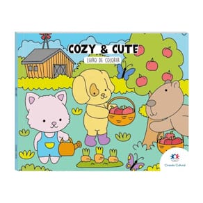 Livro de Colorir Cozy and Cute - Ciranda Cultural