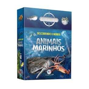 Livro Descobrindo o Mundo Animais Marinho - Ciranda Cultural