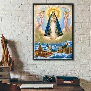 Quadro Nossa Senhora Dos Navegantes 33X24Cm