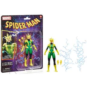 Marvel Legends: Electro (Francine Frye), Figura Retrô Do Hq