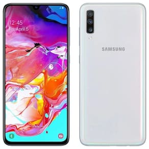 Usado: Samsung A70 128 GB Branco - Muito Bom
