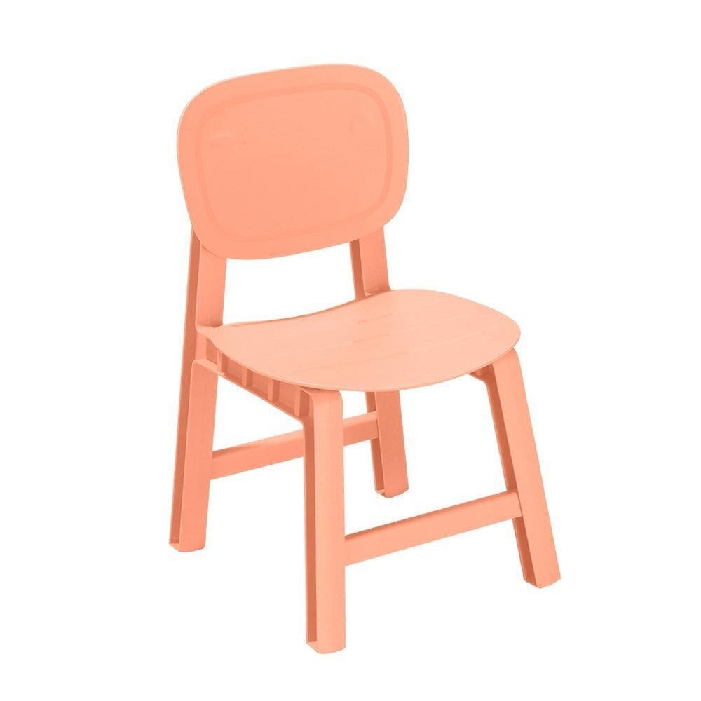Cadeira Infantil em Polipropileno 58cm X 45cm Pêssego