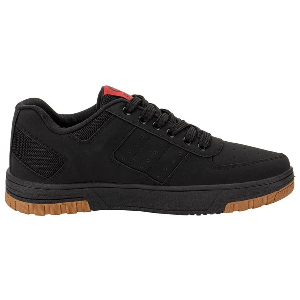 Tênis Casual Ollie Street Skate Confort Masculino Preto