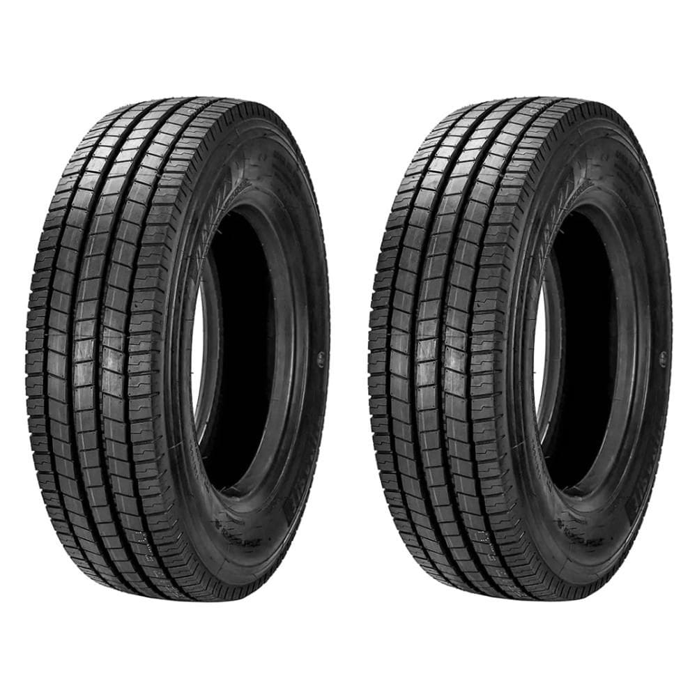 Kit 2 Pneus 215/75R17.5 Liso 18 Lonas 135/133J Ecoplus C2 Xbri