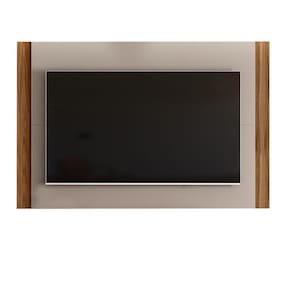Painel Extensível Fresno Grigio-cinamomo Mel Para Até 60? - Mobler Grigio-cinamomo Mel