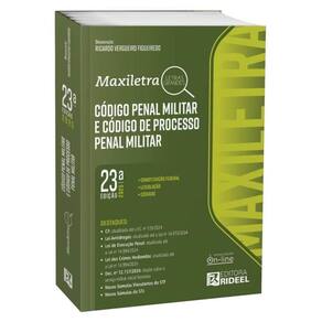 Código Penal Militar E Código De Processo Penal Militar Coleção Maxiletra - 21Ed
