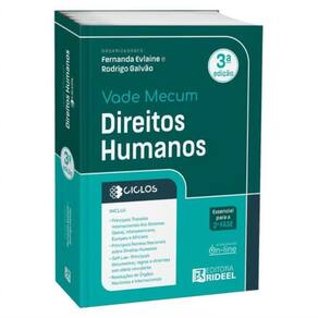 Vade Mecum Direitos Humanos Ciclos - 3ª Edição - 2025