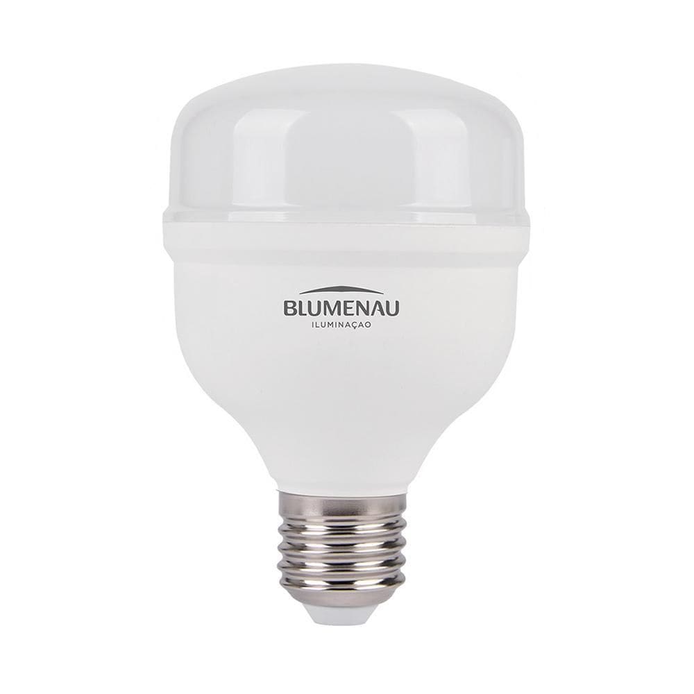Lâmpada High Led 50W Bivolt E27 3000K Luz Quente Blumenau