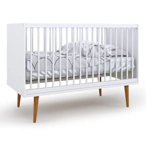 Berço Americano Encanto Branco - Batrol Móveis
