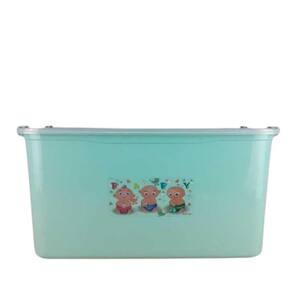 Caixa Organizadora Infantil Container Para Brinquedos, Porta-fraldas E Roupas, Armário De 30 Litros