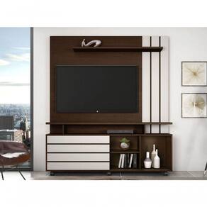 Home Serrano Para Até 65 " Jcm Movelaria - Café Soft/off