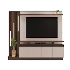 Home Absoluto Até 65" Jcm Movelaria - Café Soft/off