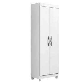 Multiuso New Roma 2 Portas Com Chave Benetil Móveis - Branco