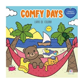 Livro Para Colorir Comfy Days - Ciranda Cultural