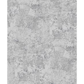 Papel De Parede Colorkey Textura Cinza Prata Rolo 53cmX10mts