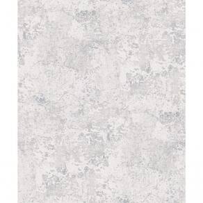 Papel De ParedeCol1012 Textura Cinza Rolo Com 53Cm X 10Mts