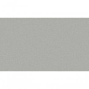 Papel De Parede Estilo Linho Cinza /Prata 53Cm X 10Mts.