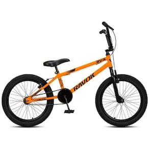 Bicicleta Aro 20 Bmx Rv-x Aero Freio V-brake Infantil Laranja