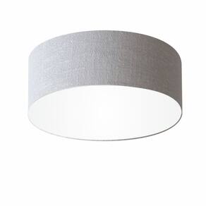 Plafon Para Sala Cilíndrico SL-3014 Cúpula Cor Rustico Cinza