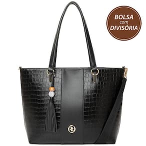 Bolsa Tote Transversal Feminina Notebook Rafitthy 28.25220