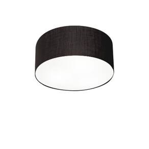 Plafon Para Banheiro Cilíndrico SB-3010 Cúpula Cor Preto