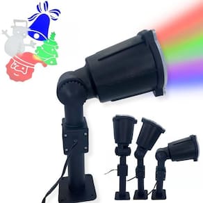 Projetor De Desenhos Natalinos Led Laser Para Jardim Bivolt