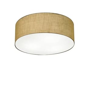 Plafon Para Quarto Cilíndrico SQ-3005 Cúpula Cor Palha