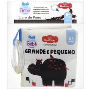 Baby Montessori - Contrastes fofos! Grande e pequeno