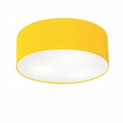 Plafon Cilíndrico Vivare Md-3014 Cúpula em Tecido 50x15cm - Bivolt
