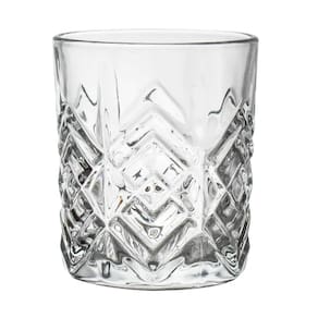 Copo de Vidro de Whisky Zenith Transparente 310ml 1 peça - Casambiente