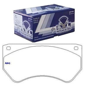 Pastilha Freio Dianteira Teves - A40 85 A 90 / C40 85 A 96 / D40 85 A 96 - Syl1090