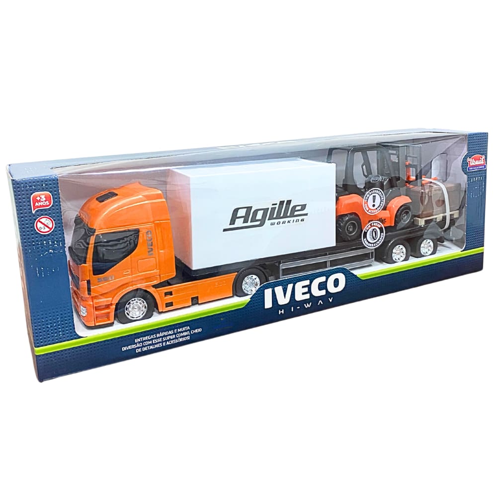 Caminhão Iveco Hi-Way Com Empilhadeira 484