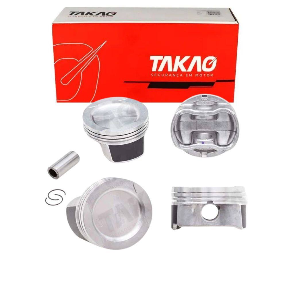 Pistão (Jg) Polo 2.0 8V 2001 A 2014 / Golf 2.0 8V 2001 A 2014 / Jetta 2.0 8V 2010 A 2015 / Jetta 2.0 8V 2010 A 2015 - Takao Pvw20C050