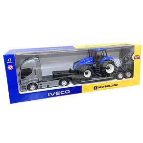 Caminhão Iveco Hi-Way Plataforma Trator New Holland T8