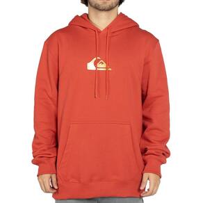 Moletom Quiksilver Canguru Metal Comp WT25 Vermelho