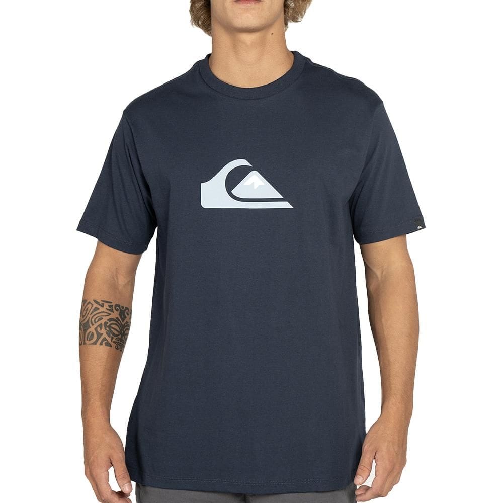 Camiseta Quiksilver Comp Logo WT25 Masculina Marinho