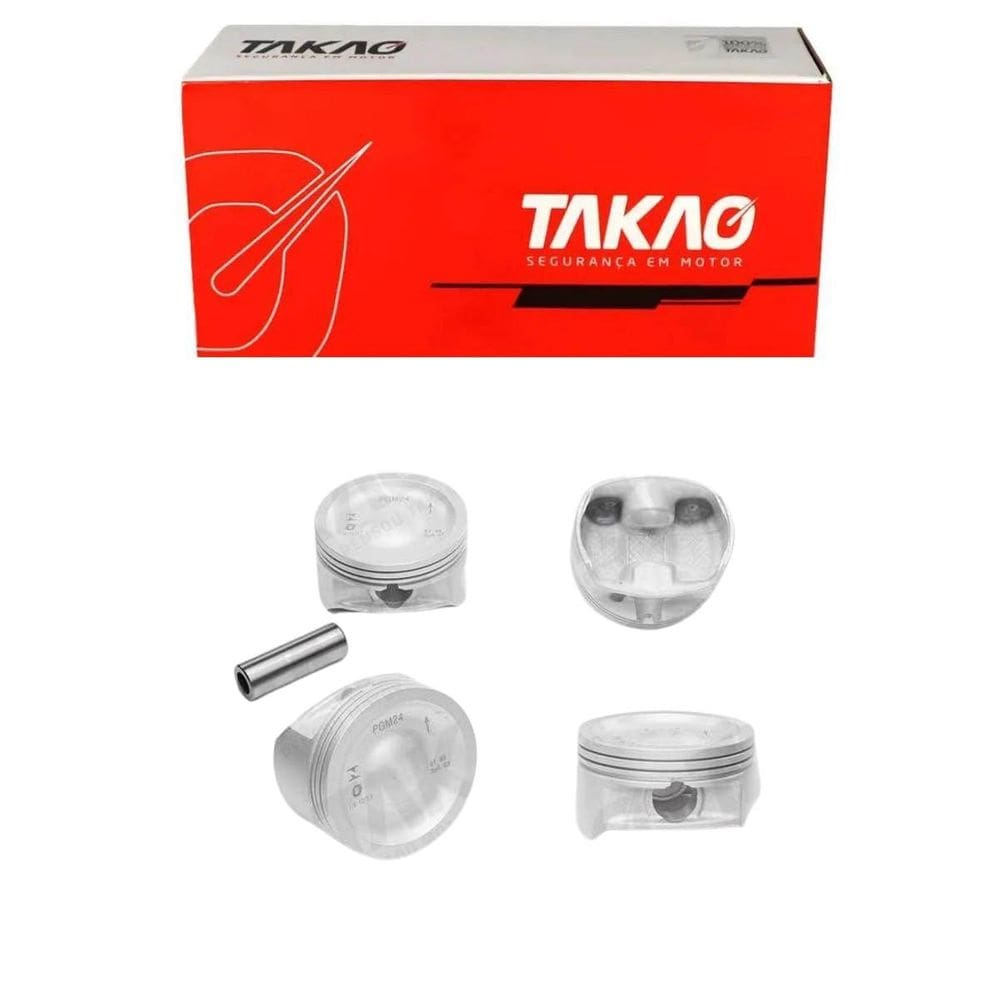 Pistão (Jg) S10 2.4 8V 2001 A 2012 / Blazer 2.4 8V 2001 A 2012 / Yale 2.4 8V 2005 A 2010 / Hyster 2.4 8V 2005 A 2010 - Takao Pgm24100