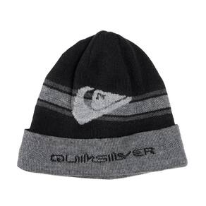 Gorro Quiksilver Double Gem Nation WT25 Preto/Cinza Mescla