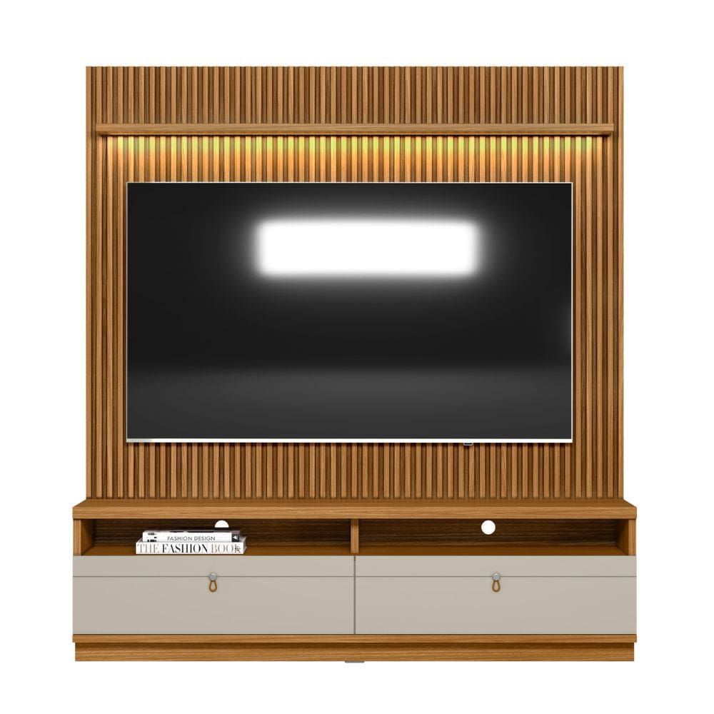 Conjunto Rack Linea Brasil Painel Ouro Preto