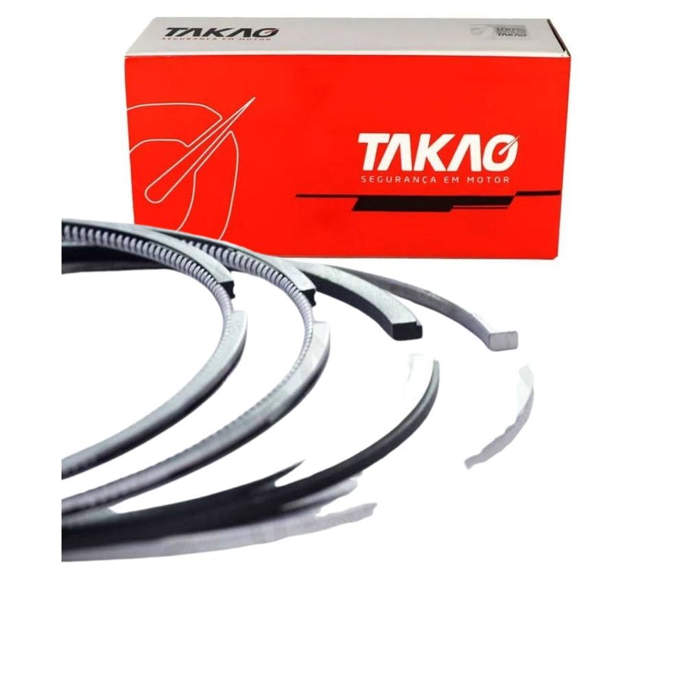 Anel Para Pistão (Jg) Transit 2.4 16V 2008 A 2011 / Defender 2.4 16V 2007 A 2011 - Takao Asfo24D100
