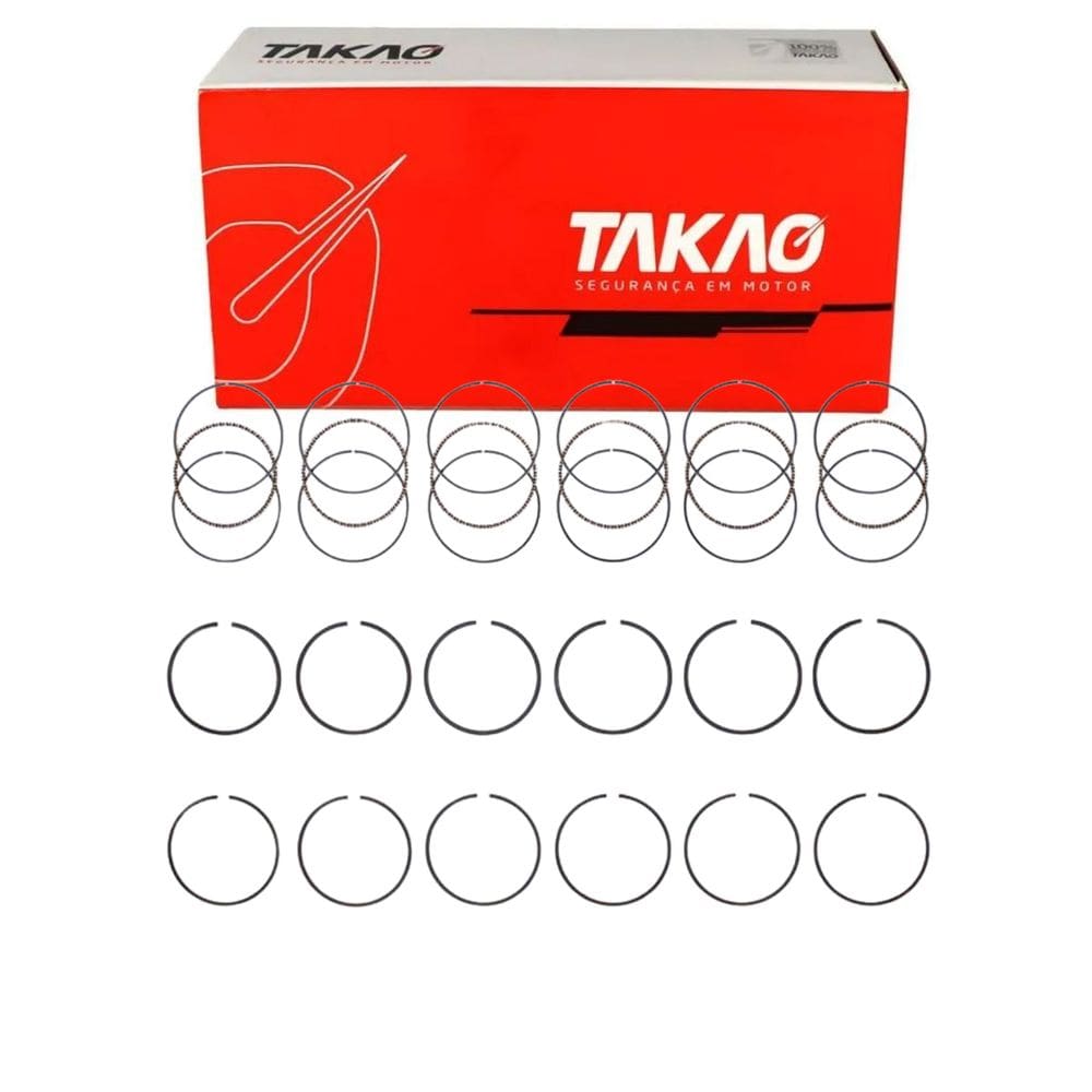 Anel Para Pistão (Jg) 929 3.0 24V 1992 A 1997 / Mpv 3.0 18V 1991 A 2000 - Takao Asma30050